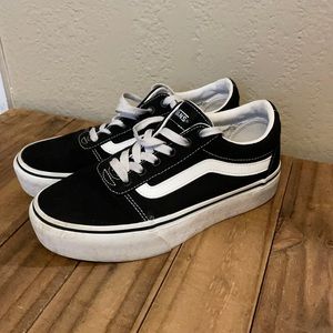 Size 7 Vans Platforms